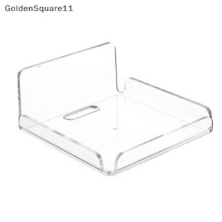 Goldensquare ชั้นวางของอะคริลิคใส แบบติดผนัง สําหรับจัดเก็บธง