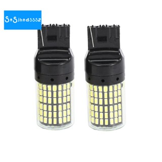 หลอดไฟเลี้ยว Led T20 7440 W21W Wy21W 144-Smd ไม่มีไฮเปอร์แฟลช T20 7440 2 ชิ้น