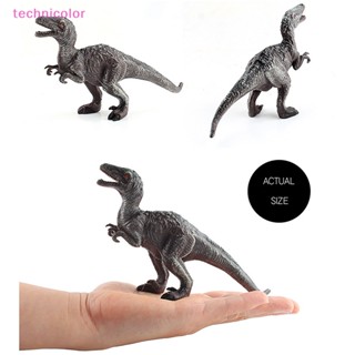 [technicolor] โมเดลฟิกเกอร์ไดโนเสาร์ Jurassic Tyrannosaurus Rex World Park ของเล่นสําหรับเด็ก พร้อมส่ง