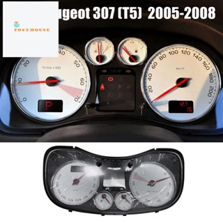 เครื่องวัดรอบเครื่องยนต์รถยนต์ 6105H0 9659797780 เกจวัดความเร็ว LCD สําหรับ Peugeot 307 (T5)05-08