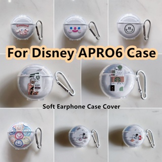 พร้อมส่ง!  เคสหูฟัง แบบนิ่ม ลายการ์ตูนดิสนีย์ สําหรับ APRO6 APRO 6