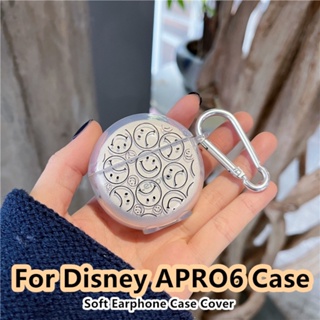 【คุณภาพสูง】เคสหูฟัง แบบนิ่ม ลายการ์ตูนดิสนีย์ สําหรับ APRO6 APRO 6