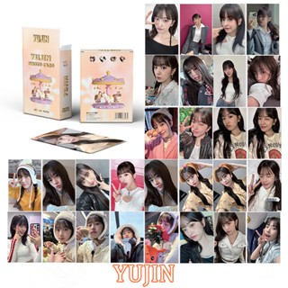 Yujin อัลบั้มรูปภาพ โฟโต้การ์ด เลเซอร์โลโม่ ลายศิลปินเกาหลี จํานวน 50 ชิ้น ต่อกล่อง