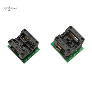 อะแดปเตอร์ซ็อกเก็ตโปรแกรมเมอร์ SOP8 เป็น DIP8 SOIC8 เป็น DIP8 IC 200Mil 1 ชิ้น