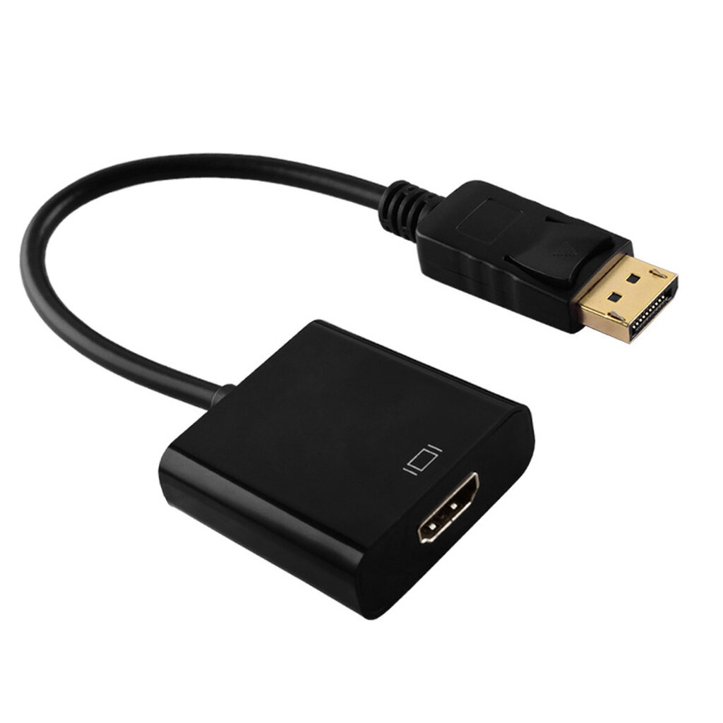 🛵มีส่งด่วน💨 NAVA IT DISPLAY PORT TO HDMI FEMALE ADAPTER อุปกรณ์แปลงสัญญาณ สีดำ ประกัน 1 ปี