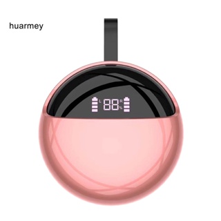 Huarmey หูฟังสเตอริโอไร้สาย บลูทูธ 5.0 หมุนได้ 360 องศา สําหรับเล่นกีฬา