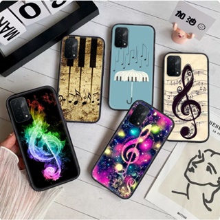 เคสโทรศัพท์มือถือแบบนิ่ม ลายโน้ตดนตรีเก่า C114 สําหรับ Vivo Y30 Y50 Y31 Y51 Y53 Y55 Y55s Y69 Y71 Y81 Y81s Y91C Y95 Y93 Y91