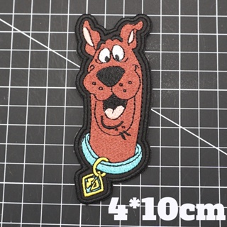 【Customized 】แพทช์เวลโคร ลายตราสัญลักษณ์ Scooby Doodle morale 3D สําหรับตกแต่งเสื้อแจ็กเก็ตยีน กระเป๋าเป้สะพายหลัง