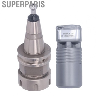 Superparis CNC Lathe Collet Chuck Holder  30000 Rpm Wear Resistant Sturdy for Textile Machine