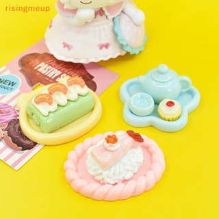 [risingmeup] จานอาหาร ขนาดเล็ก สําหรับบ้านตุ๊กตา DIY