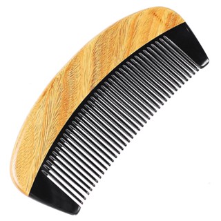 Straight Health Durable Easy Use Scalp Massage Anti Static Sandalwood Styling Tool Fine Tooth Mini Portable Hair Comb