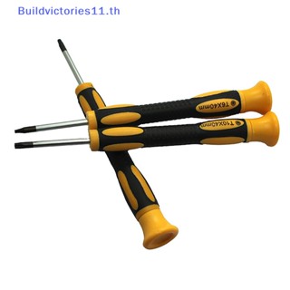 Buildvictories11 ชุดเครื่องมือไขควง T6 T8H T10H พร้อมเครื่องมืองัด และแปรงทําความสะอาด PS3 PS4
