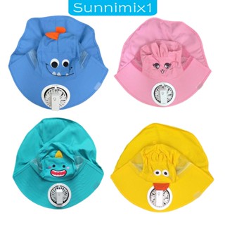 [Sunnimix1] หมวกบังแดด พร้อมพัดลมระบายความร้อน น้ําหนักเบา ชาร์จ USB ระบายอากาศ ปรับได้ สําหรับเดินป่า ตั้งแคมป์ ขี่จักรยาน กีฬา