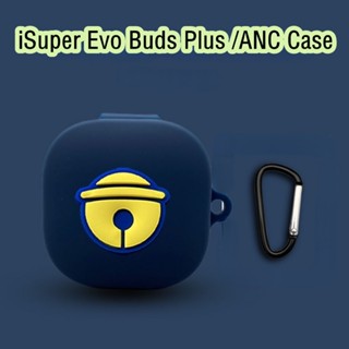 【Ĕĕ】เคสหูฟัง แบบนิ่ม ลายการ์ตูน สําหรับ iSuper Evo Buds Plus Gaming ANC Air iSuper Evo Buds Plus ANC