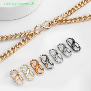 Strongaromonyu หัวเข็มขัดโลหะ ปรับได้ อุปกรณ์เสริม สําหรับกระเป๋า 2 ชิ้น