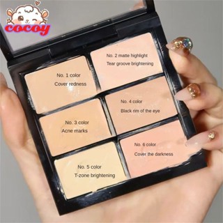 cocoy ROTO แผ่นคอนซีลเลอร์ไฮไลท์ Brightening Shadow Repair Nose Shadow Repair Color Toning Concealer