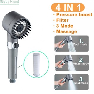 【Big Discounts】Experience the Best Shower 4 in 1 Massage Showerhead with Rain and Massage Modes#BBHOOD