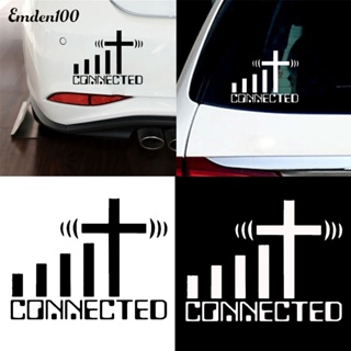 สติกเกอร์สะท้อนแสง Emden Connected Cross WiFi Christian สําหรับตกแต่งรถยนต์