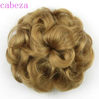 CABEZA ผมปลอม ผมหางม้าสังเคราะห์ สีน้ําตาล ขนาดเล็ก ทนอุณหภูมิสูง สไตล์เรโทร