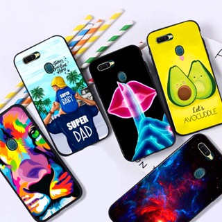 เคสโทรศัพท์ซิลิโคน TPU แบบนิ่ม 40 สไตล์ล่าสุด สําหรับ OPPO AX7 A7 2018 A5S A12 6.2 นิ้ว