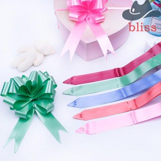 BLISS ริบบิ้นโบว์ แบบดึง สําหรับตกแต่งรถยนต์ ปีใหม่ คริสต์มาส เบบี้ชาวเวอร์ งานแต่งงาน 30 ชิ้น