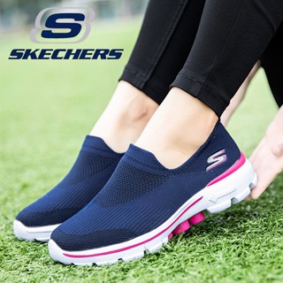 รองเท้าผ้าใบ Skechers_ GOWALK ArchFit พื้นหนา ระบายอากาศได้ดี ทนต่อการสึกหรอ ขนาดใหญ่ สําหรับผู้ชาย และผู้หญิง ไซซ์ 35-45