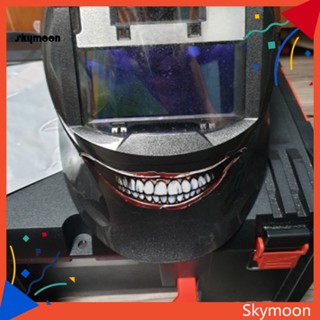 Skym* สติกเกอร์ ลายริมฝีปาก กันน้ํา เป็นมิตรกับสิ่งแวดล้อม ติดง่าย สําหรับติดตกแต่งหมวกกันน็อค รถจักรยานยนต์ วันฮาโลวีน