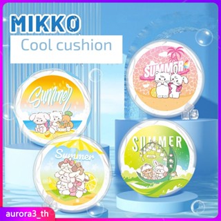 【ในการจัดส่ง】Ice Pad Cool Cushion Cute Summer Round Cartoon Cooling Indoor Seat Back Pet Mat