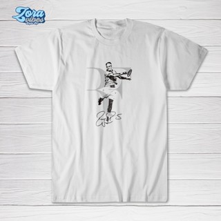 เวรเอ้ย  เสื้อยืด พิมพ์ลายเทนนิส Combed 30S Distro ROGER FEDERER