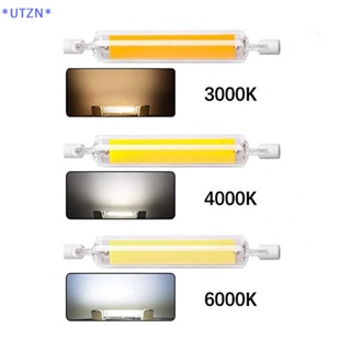 Utzn&gt; หลอดไฟ LED R7s COB 78 มม. 118 มม. J78 J118 AC110V 220V แบบเปลี่ยน สําหรับบ้าน