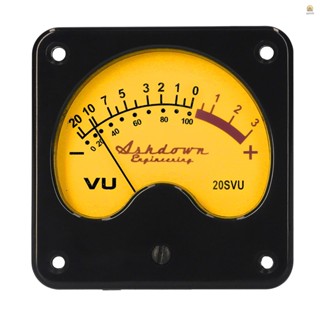 แผงมิเตอร์ VU Meters Warm Back Light DB Sound Level Indicator Portable DB Meter Power Amplifier Recording &amp; Audio Level Amp