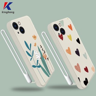 เคสโทรศัพท์มือถือคู่รัก แบบนิ่ม ลายดอกไม้ หัวใจ สําหรับ Infinix Smart 5 4 4C 5 Pro 3 Plus Hot 10 11 Play 10 10t 10s NFC 10i S4 9 Pro 10 Lite 11 Plus Hot 9 Play 11 11S NFC Note 8 10 Tecno Spark 5 PRO A15 A16 A5S Y12 Y20 Y15S Y21S