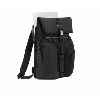 **do** กระเป๋าเป้ Tumi Logistics Flap Lid Backpack ALPHA BRAVO ใส่คอมพิวเตอร์ได้ สินค้าใหม่ ของแท้