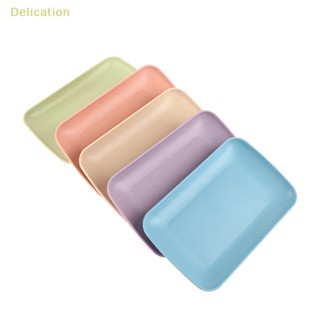 [Delication] จานทรงสี่เหลี่ยมผืนผ้า สําหรับใส่ซูชิ พาสต้า ขนมหวาน