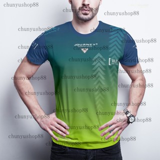 เสื้อยืด คอกลม แขนสั้น พิมพ์ลายกราฟฟิค สวมใส่สบาย เหมาะกับการเดินทาง สําหรับผู้ชาย