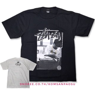 ผู้ชาย เสื้อยืด stussy skateboard j.dilla