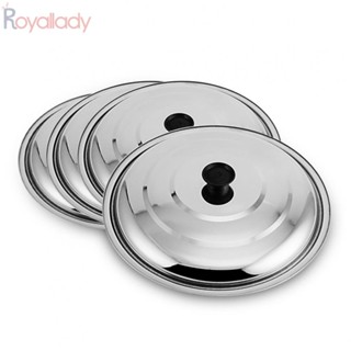 #ROYALLADY#Stainless อะไหล่ฝาหม้อกระทะเหล็ก 32 34 36 38 40 ซม.