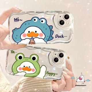 เคสโทรศัพท์มือถือ Tpu นิ่ม แบบใส ขอบโค้ง ลายการ์ตูนเป็ดตลก 3D สําหรับ Infinix Hot 10Lite 30i 8 9 Note 12 G96 Hot 10 30 12 11 20 8 9 Play Smart 6Plus 6 7 5