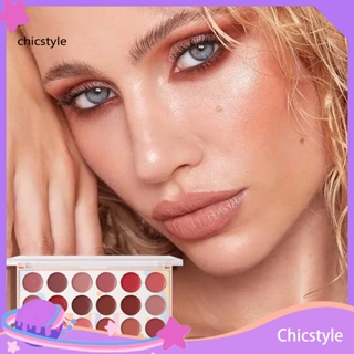 Chicstyle ลิปสติกแต่งหน้า 192 กรัม ต่อกล่อง 18 สี สําหรับผู้หญิง