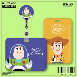 【ใหม่】เคสแข็ง พร้อมสายคล้อง สําหรับเก็บบัตรพนักงาน บัตรอาหารนักเรียน