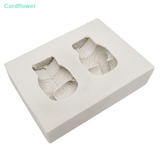 &lt;Cardflower&gt; แม่พิมพ์ซิลิโคน รูปถุงมือ สําหรับทําเค้ก คัพเค้ก และฟองดองท์