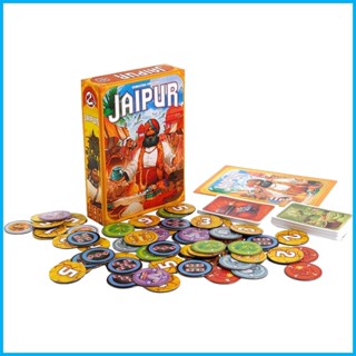 เกมกระดาน Jaipur Jaipur Family Strategy Board Game Family Friendly Party Game Family Parent-child Game for Kids hjuth