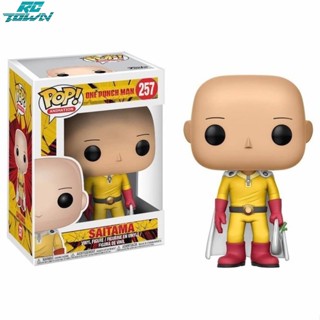 Rctown Funko Pop One Punch Man ตุ๊กตาฟิกเกอร์ Saitama Figurines อะนิเมะตัวละครของเล่นสําหรับเด็กของขวัญ