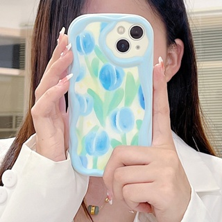 เคสโทรศัพท์มือถือซิลิโคน TPU กันกระแทก ป้องกันเลนส์กล้อง ลายดอกทิวลิป หัวใจน่ารัก สําหรับ Vivo Y20 Y20i Y12S 2021 Y20s G Y20A Y20T Y11S Y12 Y12A