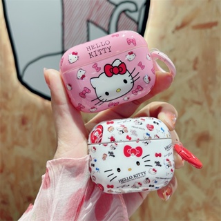 ใหม่ เคสหูฟัง ซิลิโคนนิ่ม กันกระแทก ลายการ์ตูนแมวน่ารัก สําหรับ Airpods Pro 1 2 3 Pro Generation