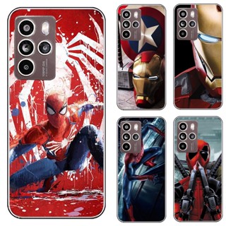 เคสโทรศัพท์ซิลิโคน TPU แบบนิ่ม ลายซุปเปอร์ฮีโร่ Marvel สําหรับ HTC U23 Pro