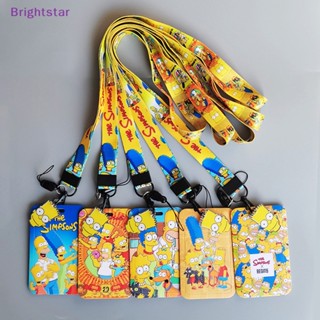 Brightstar ใหม่ พวงกุญแจ ห้อยจี้การ์ตูนซิมป์สัน สําหรับนักเรียน 1 ชิ้น