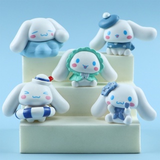 ใหม่ ตุ๊กตาฟิกเกอร์ การ์ตูนอนิเมะ Sanrio Cinnamoroll ว่ายน้ํา ของเล่นสําหรับเด็ก DIY