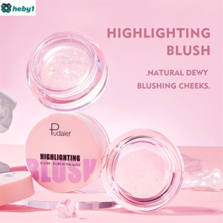 Pudaier Warm Blush เจลเปลี่ยนสีโปร่งใส High Gloss Blush Cream Natural Naked Makeup Rouge Blush heby1