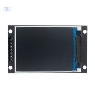 Cre โมดูลหน้าจอสัมผัส 2 0 นิ้ว TFT LCD 320x240 SPI IC ST7789V